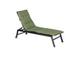 Cuscino Madison Per Lettino Basic 200X60 Cm Verde