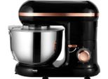 Robot Pasticceria Multifunzione 5,5 L 1500 W Nero/Oro Rosa Kitchen Move Bat-1519 Gold