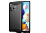Custodia Cadorabo Per Samsung Galaxy A21 In Tpu Nero Protettivo Custodia Cover Telefono Cellulare
