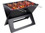 Barbecue Da Tavolo Barbecue A Carbonella Da Campeggio Barbecue Portatile Pieghevole Con Ciotola Per Il Fuoco