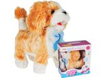 Malplay Giocattolo Elettronico Di Peluche Cane Telecomandato Interattivo Con Funzione Di Camminare, Abbaiare Giocattolo Di Peluche Per Bambini Dai 3 Anni In Su