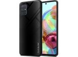 Cadorabo Custodia Per Samsung Galaxy A71 4G Custodia Protettiva In Nero Custodia Del Telefono Cellulare Custodia Tpu Cover Vetro Temperato Custodia