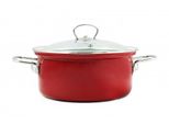 Belis ECO-CERAMIC Pentola Da 16 Cm E 1,4 L Con Coperchio In Vetro