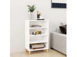 Vidaxl Credenza Bianca 57X35X90 Cm Materiale A Base Di Legno