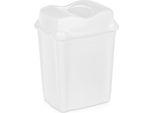 Contenitore Per Rifiuti In Plastica Bianco 16 L