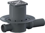 Dallmer Bodenablauf 42 Se Serie 10 Dn 50, Mit Zulauf Dn 40 100X100Mm