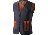 Inf Gilet Riscaldato 5 Zone Di Riscaldamento Nero/Grigio S