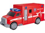 Luna Veicolo Dei Vigili Del Fuoco Auto City Rescue Con Effetto Luce/Suono Veicolo Di Emergenza