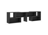 Mobile Tv Grigio 149X30X52 Cm Materiale A Base Di Legno