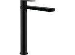 Aqualine Daphne - Miscelatore Per Lavabo, Nero Opaco DH601B