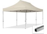 Toolport 3X6M Gazebo Pieghevole, Economy Alluminio, Crema