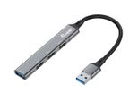Equip 128960 Equip Usb-Hub 4-Port 1X3.0/3X2.0 USB->USB3.0 O.Netzteil Grau
