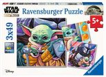 Puzzle Ravensburger 3X49 Pezzi Mandalorian 05241