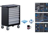 Bgs Carrello Da Officina 7 Cassetti Con 120 Utensili - 6061