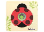 Beleduc Puzzle In Legno Coccinella Giocattolo Educativo Per Bambini