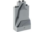 1X Lego Felsen Panele 2X4X6 Neu-Dunkel Grau Stein 33458 54782 57512 47847