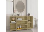 Vidaxl Credenza Rovere Sonoma 120X30X75 Cm Materiale A Base Di Legno