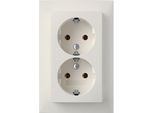 Schuko Piastra Di Copertura Doppia Presa Pws-Mt - Presa 47741909