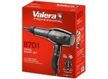 Valera Swiss Silent Jet 8701 Asciugacapelli Professionale Agli Ioni Per Un'asciugatura Silenziosa E Veloce Con Purificazione Dell'aria Sanify Da 2200 Watt Nero
