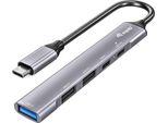 Equip Dock 5-1 USB-C->USB-C, USB-A 3.0, 2Xusb-A 2.0, + 0,15M
