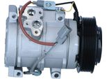 Compressore Aria Condizionata Con Puleggia Cinghia A V 120Mm Nrf Per Toyota Dyna