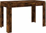 Vidaxl Tavolo Da Pranzo In Rovere Fumé 120X60X76 Cm Materiale A Base Di Legno