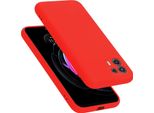 Cadorabo Custodia Protettiva Per Motorola Edge 20 Lite / Fusion Custodia In Rosso Per Telefono Cellulare Custodia Cover Tpu Etui