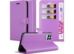 Cadorabo Cover Per Realme 8I / Narzo 50 4G Cover Protettiva In Viola Custodia Per Cellulare Cover Chiusura Magnetica