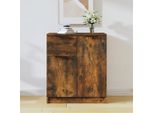 Vidaxl Credenza Rovere Affumicato 60X30X70 Cm Materiale A Base Di Legno