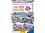 Ravensburger 5631 Puzzle I Miei Veicoli Di Emergenza 2/4/6 Pezzi 5631