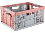 Keeeper 1029643700000 Keeeper Professional Box Pieghevole "Lea"", 32 Litri, Rosso Nordico"