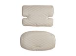 Riduttore Di Seduta Roba Sit Up 'Luxe' - Inserto Seggiolone 2 Pezzi 'Grigio Trapuntato' - Cuscino Di Seduta Per Tutti I Saliscale Roba 'Sit Up'
