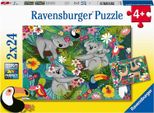 Ravensburger Puzzle Koala E Bradipi 2X24 Pezzi