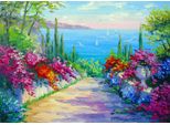 Enjoy Puzzle La Strada Del Sole Verso Il Mare 1000 Teile