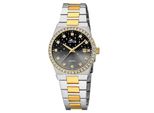Lotus Orologio Da Donna Classic Elegant Orologio Da Polso In Acciaio Inossidabile Argento Oro UL18886/4