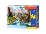 Castorland Puzzle Animali Della Foresta 70 Pezzi