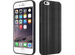 Cadorabo Cover Per Apple Iphone 6 / 6S Cover Protettiva In Nero Copertura Del Telefono Cellulare Tpu Custodia In Silicone Caso