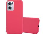 Cadorabo Custodia Per Oneplus Nord Ce 2 5G Custodia Protettiva In Rosso Custodia Del Telefono Cellulare Tpu Silicone Custodia Cover