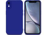 Custodia Cadorabo Per Apple Iphone Xr Custodia Protettiva In Tpu Blu Custodia In Silicone Custodia Per Telefono Cellulare
