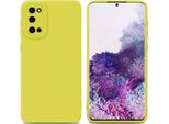 Cadorabo Cover Per Samsung Galaxy S20 Cover Protettiva In Silicone Tpu Giallo Custodia Per Telefono Cellulare