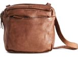 Harold's Pelle Borsa A Tracolla Borsa A Tracolla Submarine Crossbag Zip Cognac Marrone