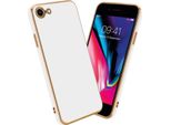 Cadorabo Custodia Protettiva Per Apple Iphone 7 / 7S / 8 / Se 2020 Cover In Bianco Custodia Del Telefono Cellulare Custodia In Silicone Tpu Fotocamera Protezione Custodia