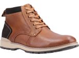 Hush Puppies - Stivali Da Uomo "Dean"", Pelle FS7647 (45,5 Eu) (Marrone Chiaro)"