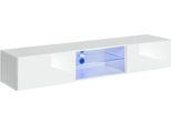 Tavolino Per Tv Rionata 3 - Bianco
