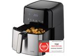 Tzs First Austria Friggitrice Ad Aria Calda 5L, 8 Programmi, 1700W, Timer Di Ritardo, Friggitrice Ad Aria Senza Olio E Grassi, Cestello In Acciaio Inox, Friggitrice Compatta, Friggitrice Digitale Ad Aria Calda