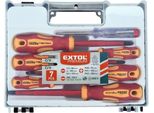 Set Di Cacciaviti Da Elettricista Con Tester Extol Premium 53087, 7 Pezzi