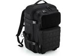 Bagbase - Zaino "Molle Tactical"", 35L RW8649 (Taglia Unica) (Nero)"