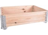 Rojaplast Letto Da Giardino Rialzato, Pieghevole, Legno, Pino 80 × 60 × 20 Cm