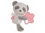 Anello Da Dentizione Per Bambini Con Osso Di Panda Rosa 20 Cm