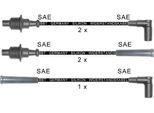 Set Di Cavi Di Accensione Resistenza Cavo Di Accensione Ø 7 Mm Bbt Per Es. Peugeot 405